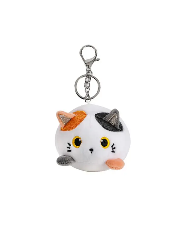 Plush Keychains Orange Cat 
