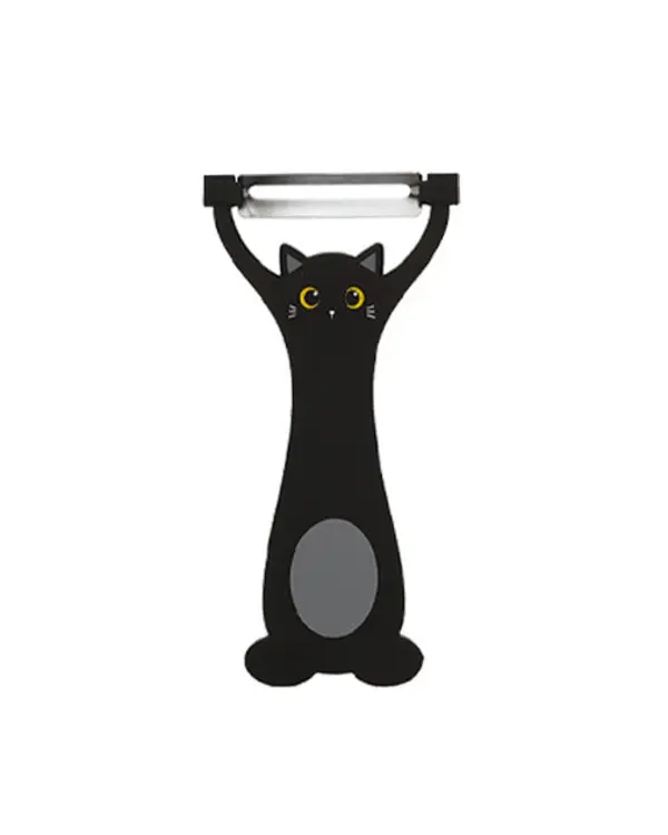 Potato Peeler Cat Black 