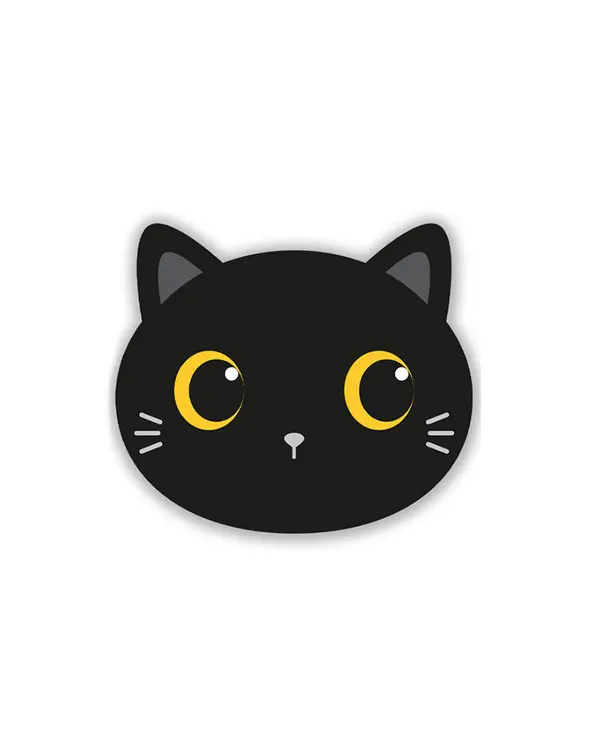 Assorted Placemats Cat Black 