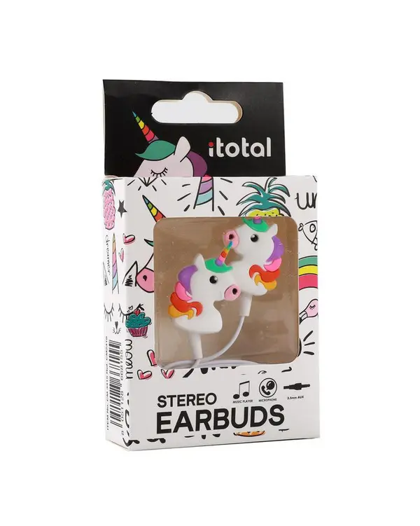Earphones Unicorn - Display 15 Pcs 