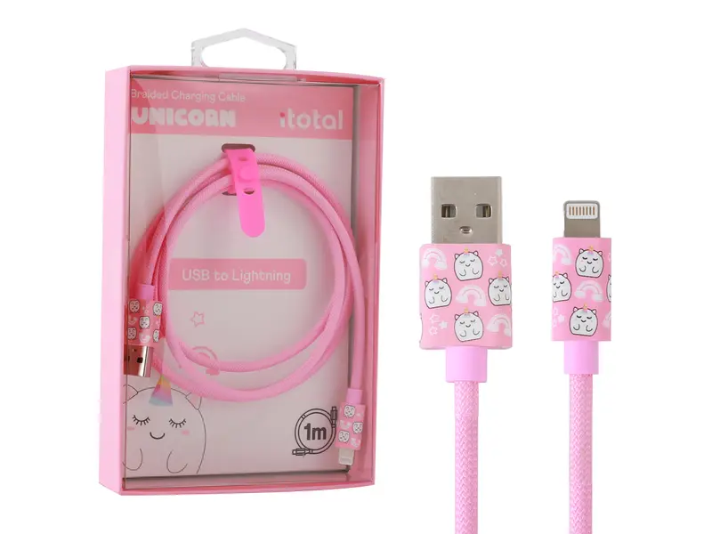 Usb - Lightning Cable Unicorn 