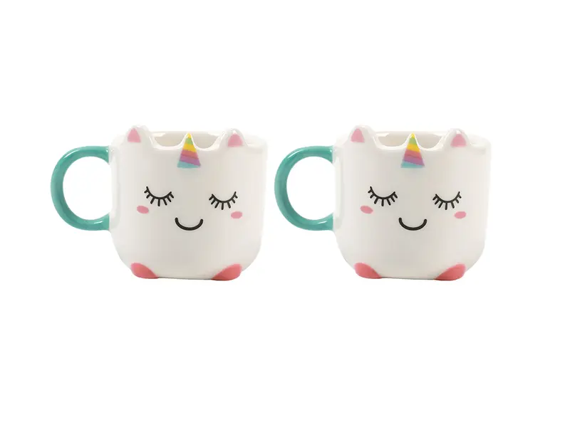 Espresso Mug Unicorn 2-Pcs Set 