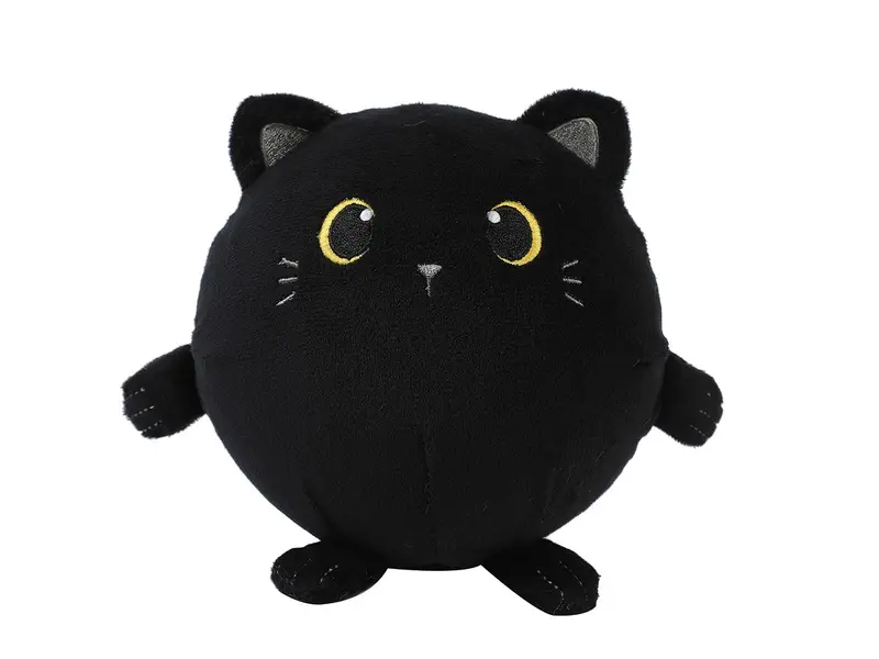 Squishy Pillow Black Cat 