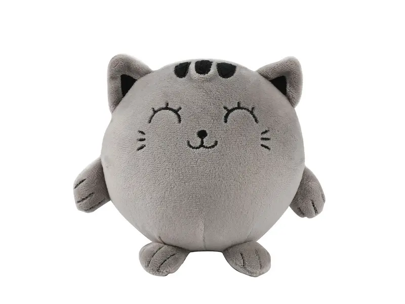Squishy Pillow Grey Cat 