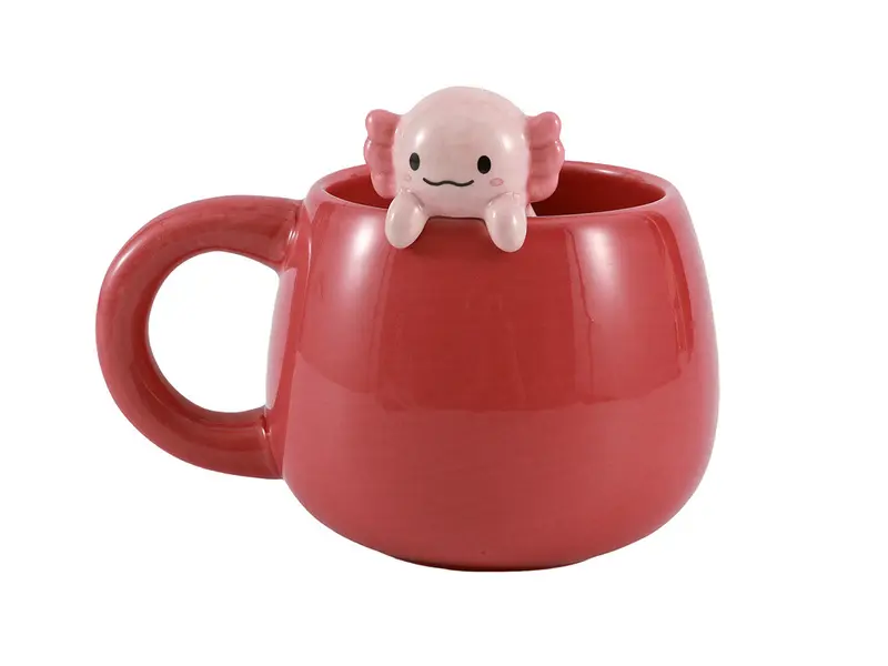 Ceramic Mug With Charm Axolutely 