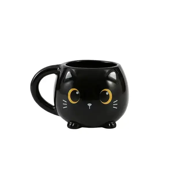 Chunky Mug Black Cat 