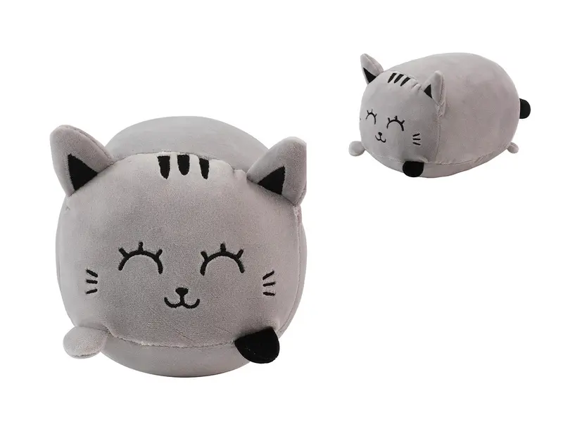 Small Pillow Grey Cat 