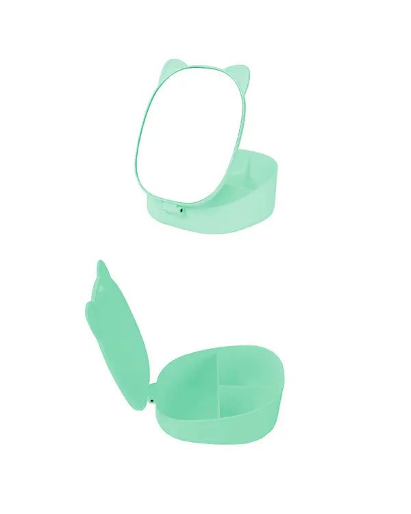 Foldable Make-Up Mirrors Mint 