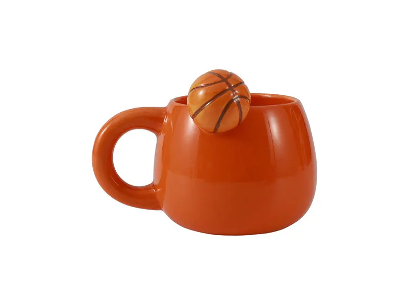 Ceramic Mug With Charm Basketball 