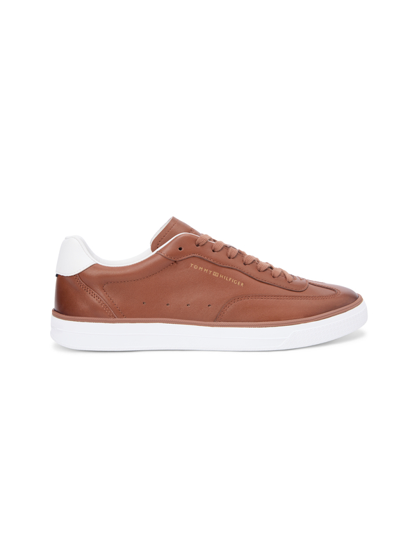 Heritage Leather Sneakers with White Cupsole