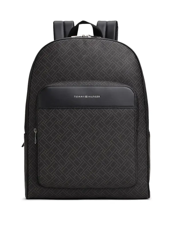 Mixed Texture Dome Backpack