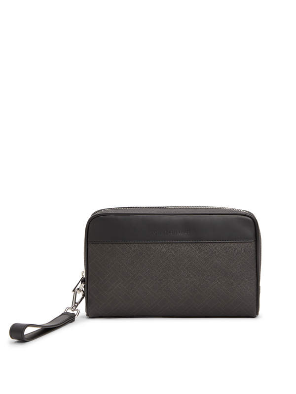 Hilfiger Flag Mixed Texture Pouch Bag