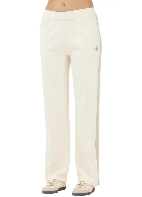 Stretch Cotton Terry Track Pant 