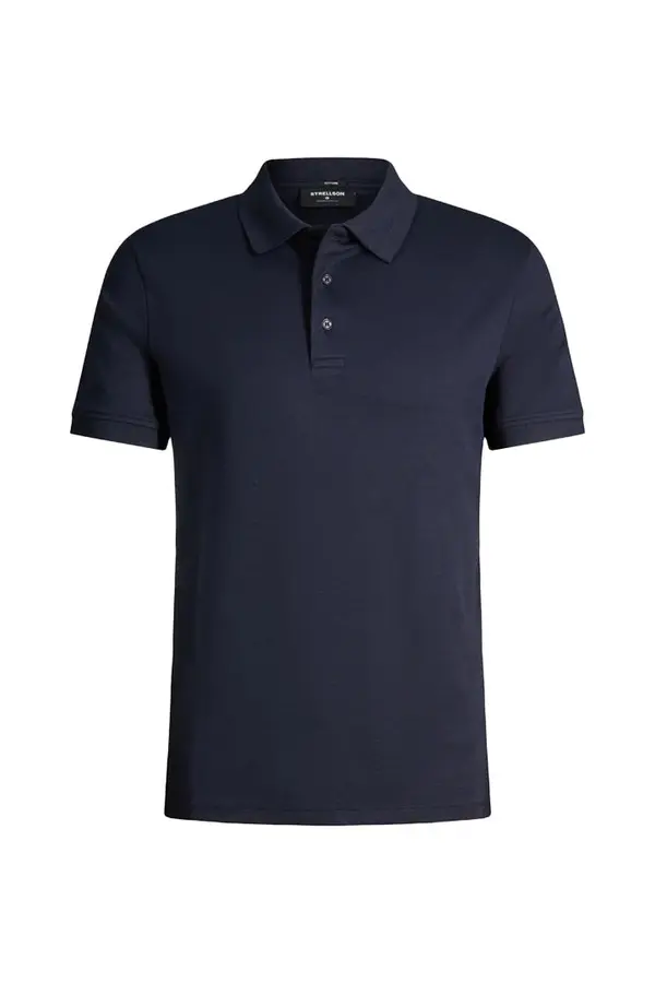 Regular Fit Short Sleeve Polo with Logo-embossed