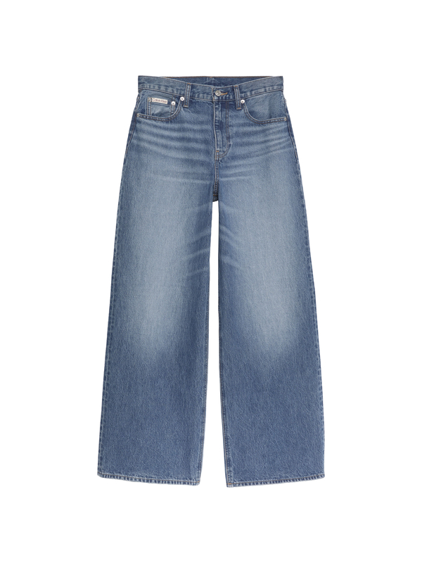 Wide Leg High-rise Jeans