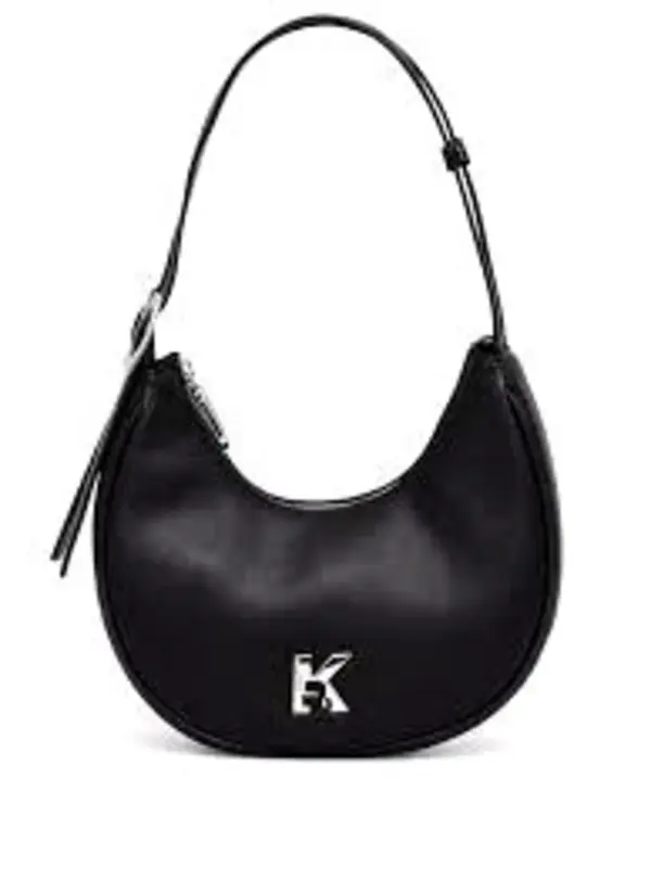 Leather Crescent Soft Leather Hobo Shoulder Bag