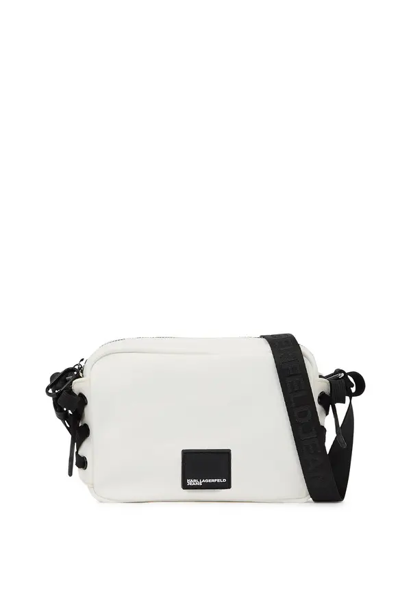 Nylon Camera Bag With Drawstring Closure