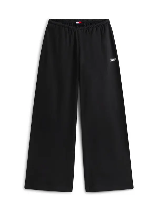 Script Logo Wide Leg Joggers Image