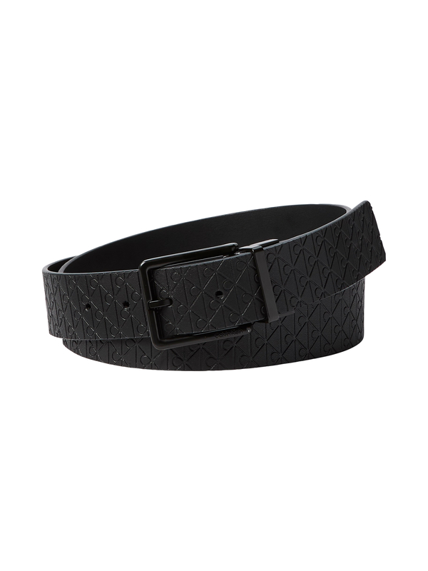 All-OverMonogramEmbossedBelt