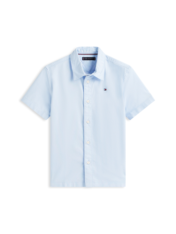 Kids Boys Short Sleeve Oxford Shirt