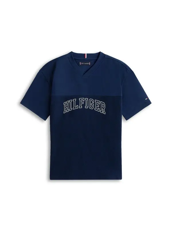 Kids Boys Collegiate Arched Logo Short Sleeve T-Shirt