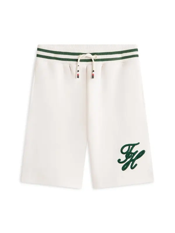 Kids Boys Logo Embroidery Sweat Shorts