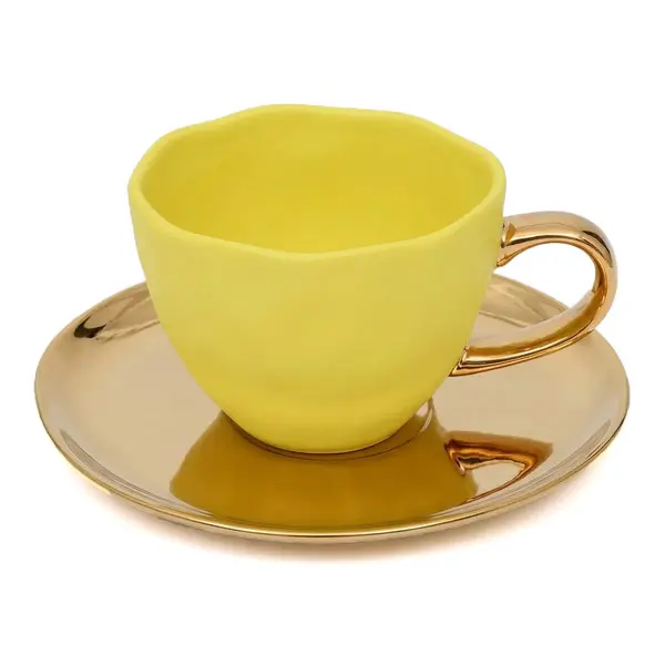  Good Morning Cup with Saucer - Cappuccino/Tea limelight Image