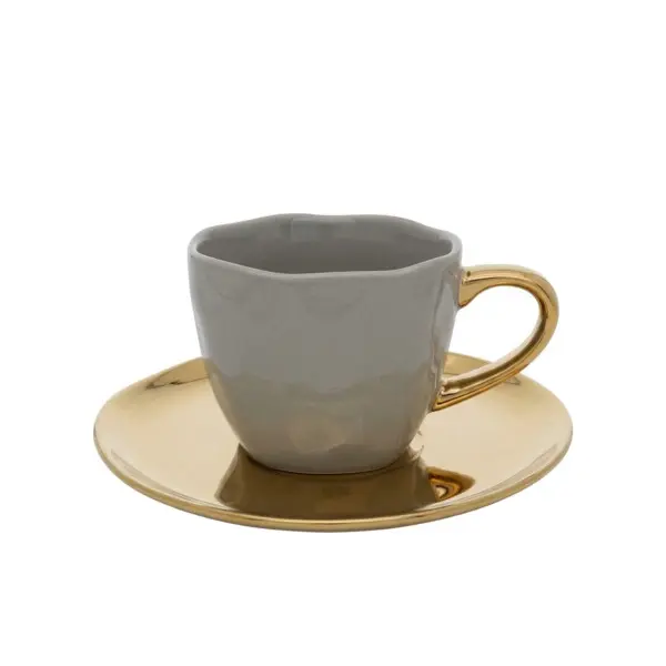  Good Morning Cup withSaucer -  Espresso gray morn Image