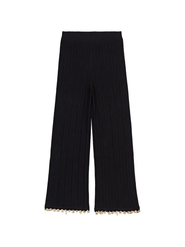 Jewelled Knit Trousers
