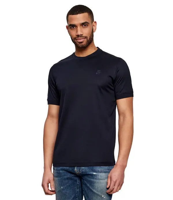 Regular Fit Mercerized Cotton Logo T-Shirt