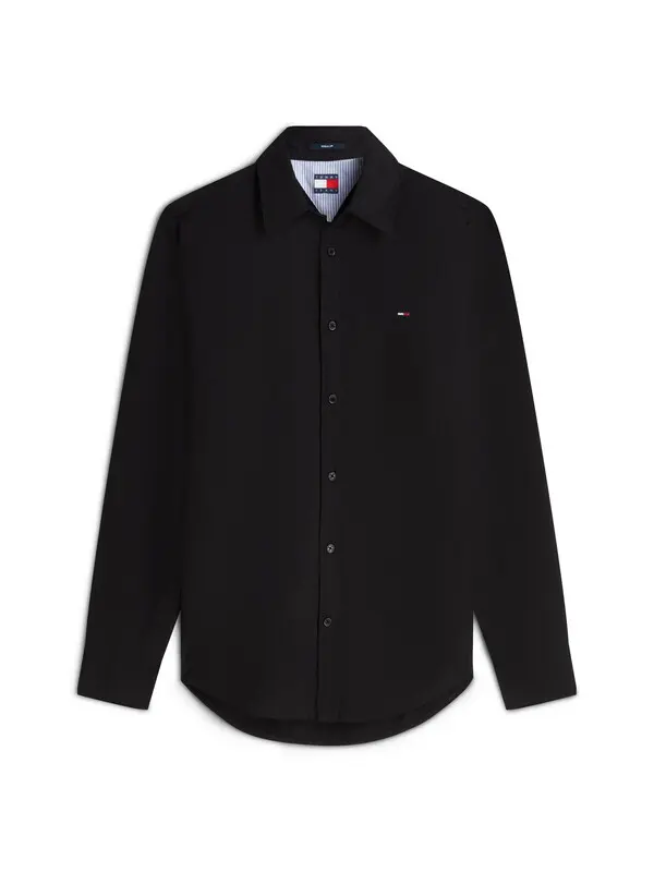 TH Flex Long Sleeve Regular Fit Poplin Shirt Image