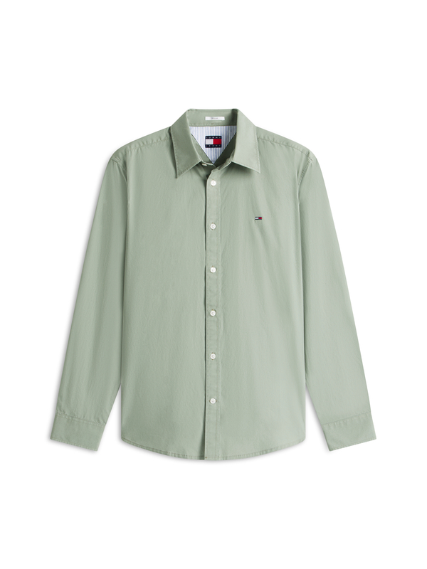 TH Flex Long Sleeve Regular Fit Poplin Shirt