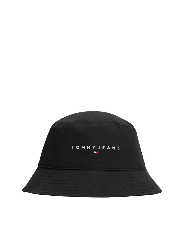 Linear Logo Embroidery Twill Bucket Hat Image