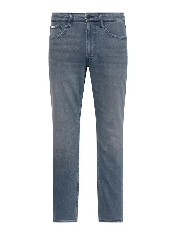 Slim Fit Jeans in Mid-Grey Authentic Wash