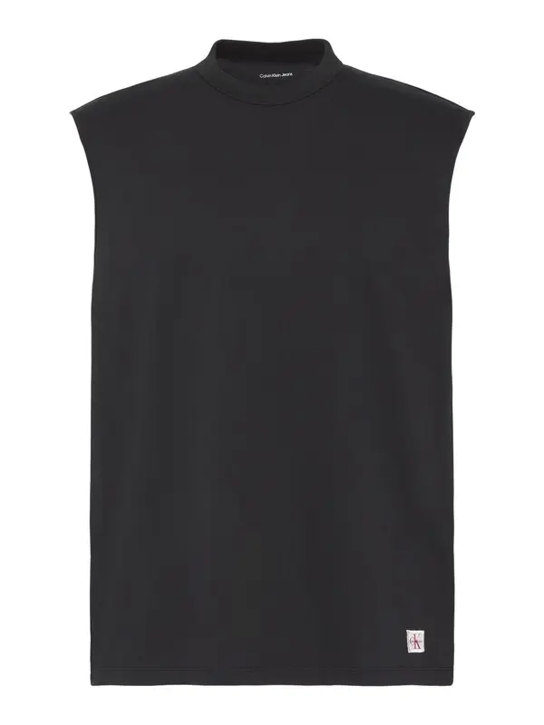Monogram Cotton Ribbed Tank Top Image