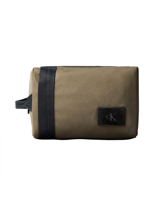 Contrast Webbing Wash Bag Image