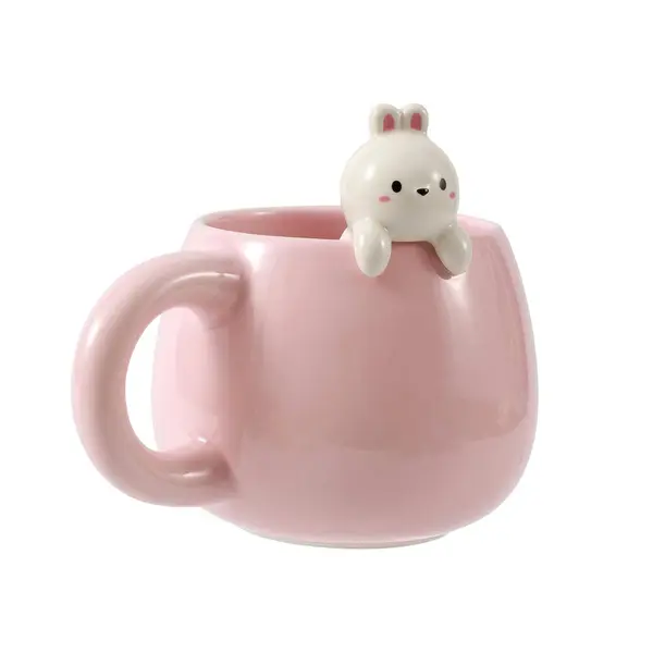 Ceramic Mug With Charm Bunny  Image