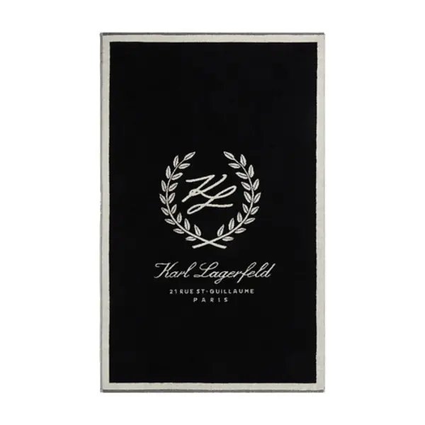 Rue St-Guillaume Logo Beach Towel Image