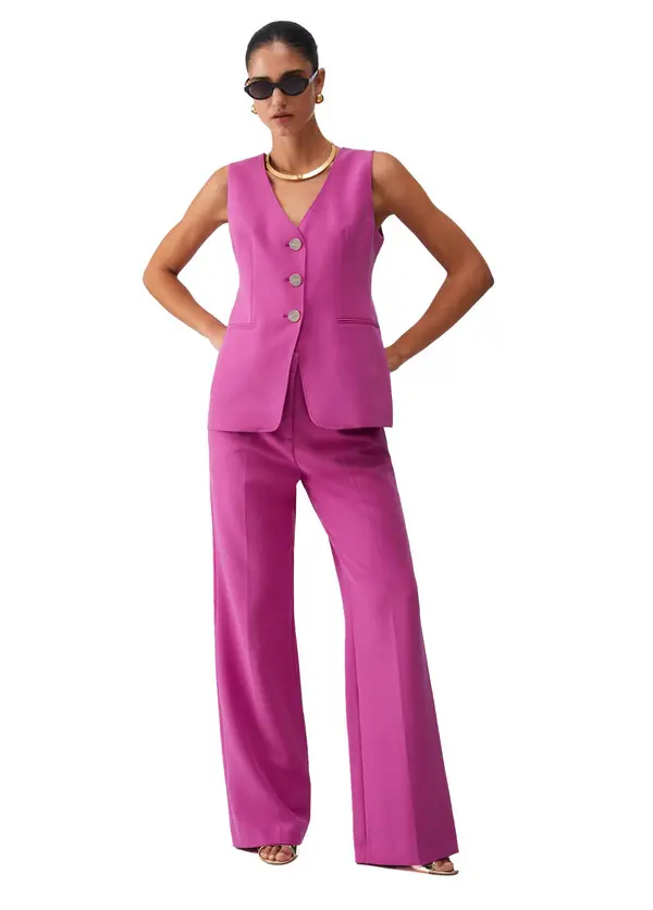 Regular-fit V-neck Waistcoat