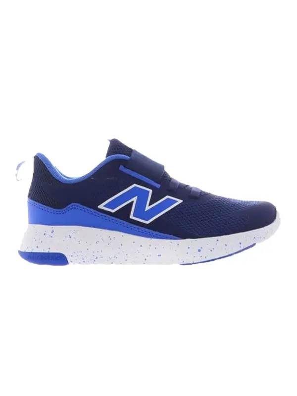 Kids Boys 468 Lightweighted Bungee Lace Running Sneakers with Top Strap