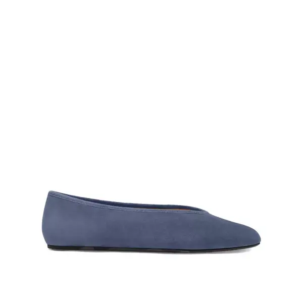 Houston Suede Round Toe Ballerina