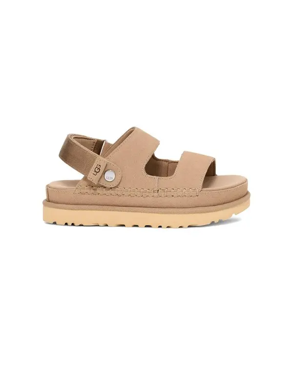 Goldenstar Glide Suede Double Straps Sandals