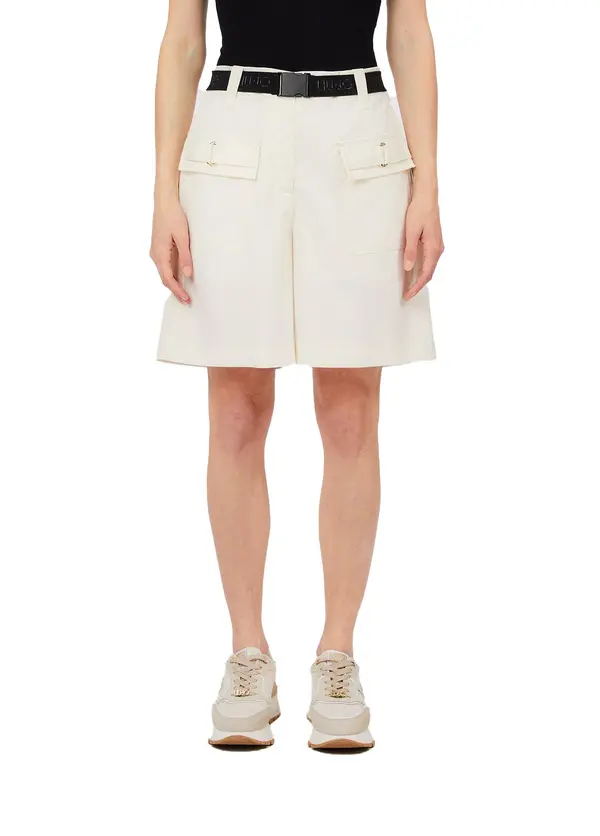 Bermuda Shorts With Maxi Pockets