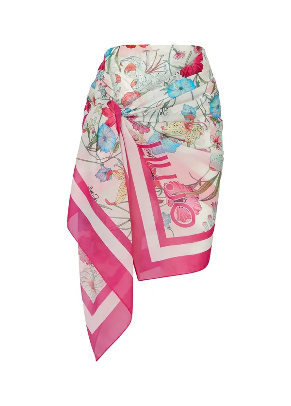 Printed Chiffon Sarong