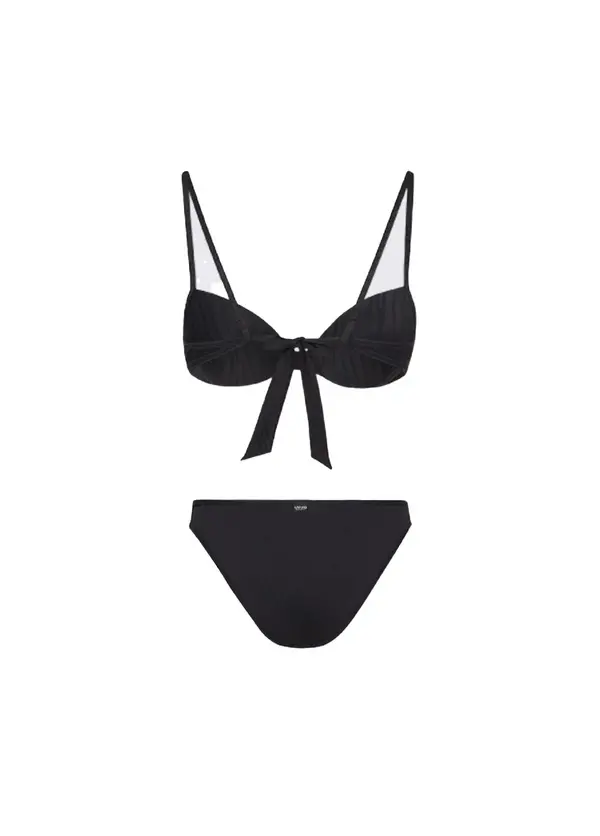 Zebra Push-Up Bikini And Bottoms