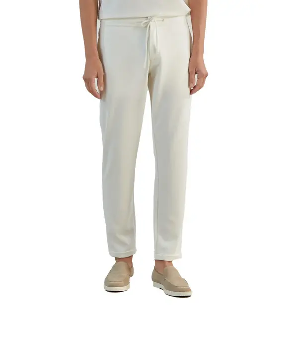 Casual Knit Trousers with Drawstring  