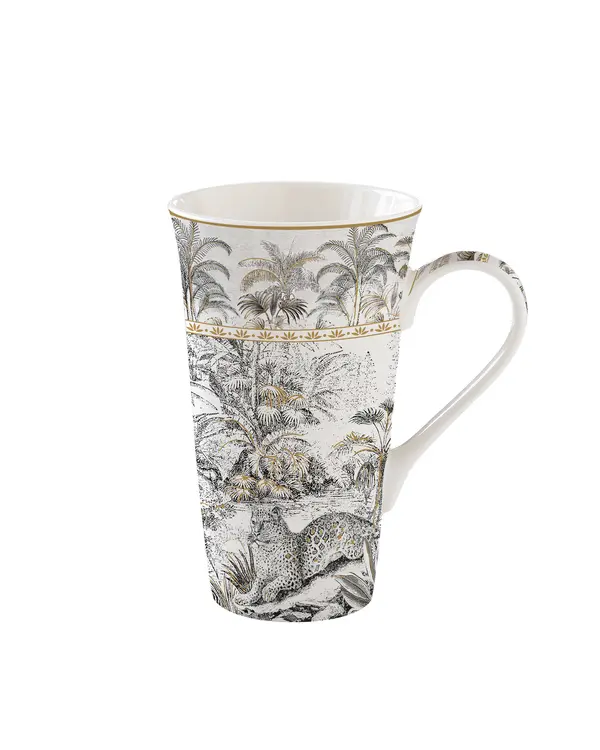 RETRO JUNGLE Fine China Mug