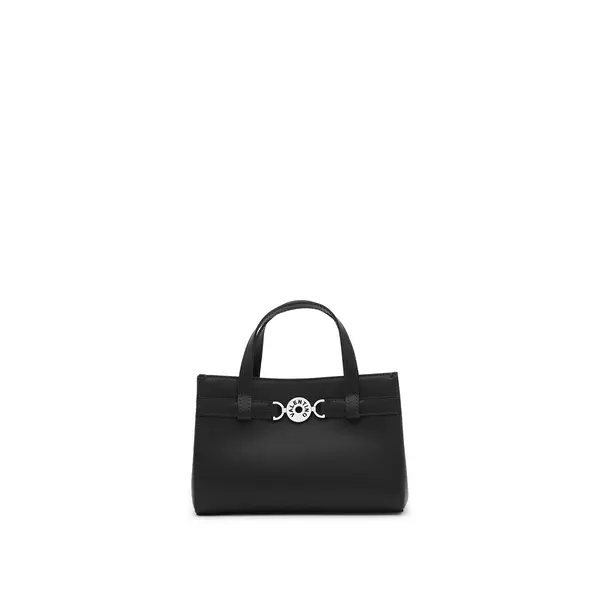 Saffiano Leather Logo-Hardware Tote Bag Image
