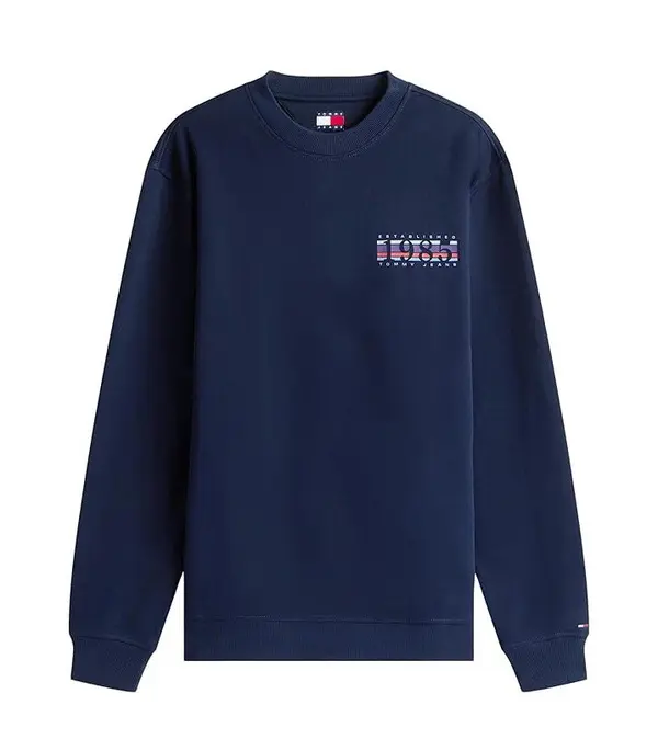 Linear Logo Embroidery Short Sleeve T-shirt Image