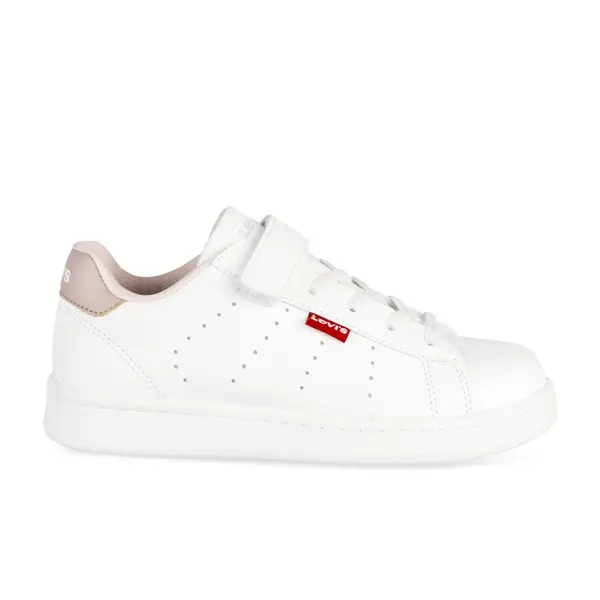 Kids Girls Classic Low-top Leather Sneakers Image